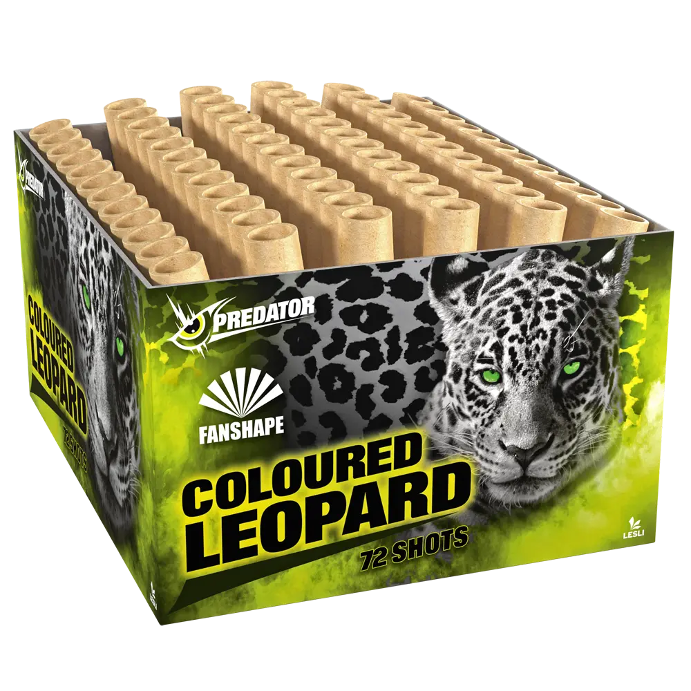 Coloured Leopard 72sh Lesli