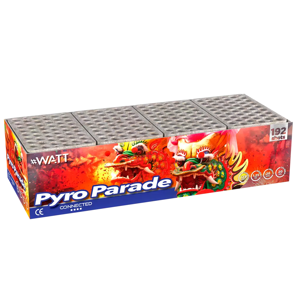 Pyro Parade 192sh #WATT VOLT!