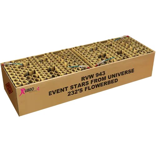 Event Stars from Universe 232's Flowerbed Rubro