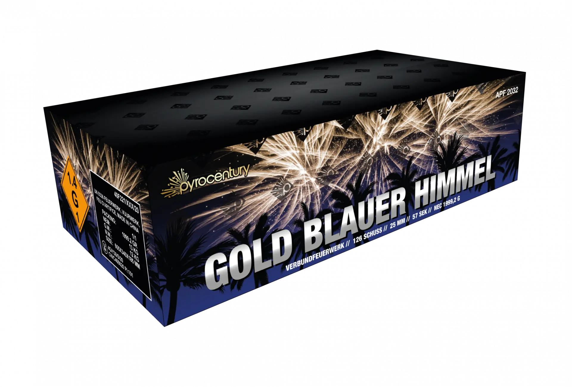 Gold Blauer Himmel 126sh Pyrocentury