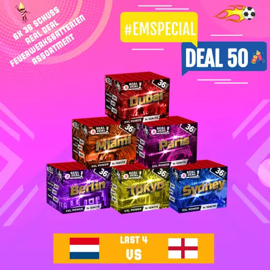 #DEAL 50 ⚽  Rubro Spectacle 6 Assortment 6x 36sh Rubro