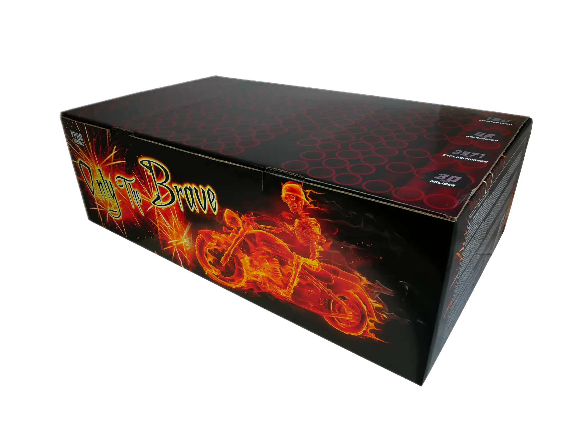 Pyro Specials Only the Brave 180sh Verbundfeuerwerk 🚚 1.4G Pyro Specials