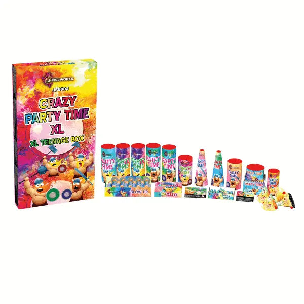 Crazy Party Time XL Teenage Box J-Fireworks