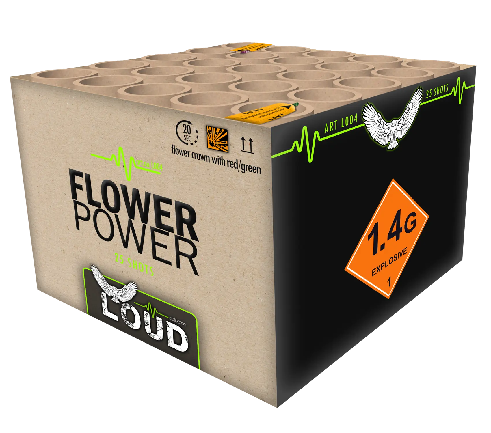 Katan Flower Power 25 Schuss Feuerwerksbatterie