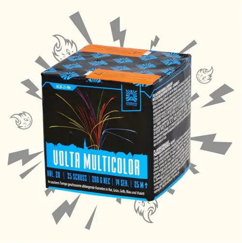 Volta Multicolor Argento