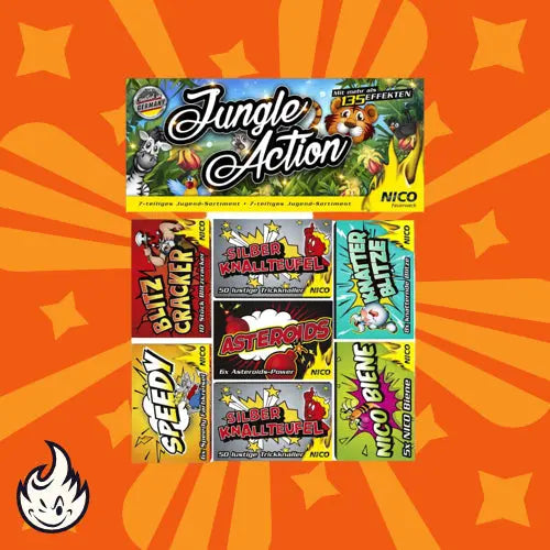 Nico Jungle Action 135 Effekte Jugendsortiment F1 Nico