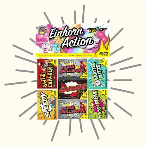 Nico Einhorn Action 135 Effekte Jugendsortiment F1 Nico