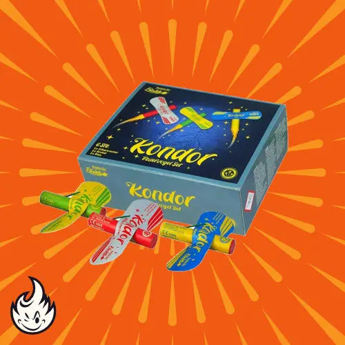 Kondor-Feuerwirbel Feuervogel 6er Pack Funke