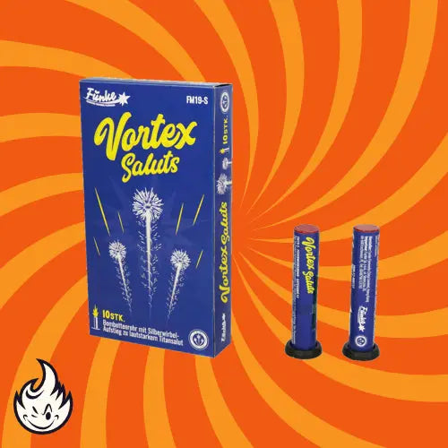 Vortex 10er Pack Bombettenrohr 19 mm Funke