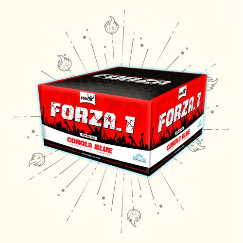 HELLO Forza 1 Corola Blue 100sh Compound Hello