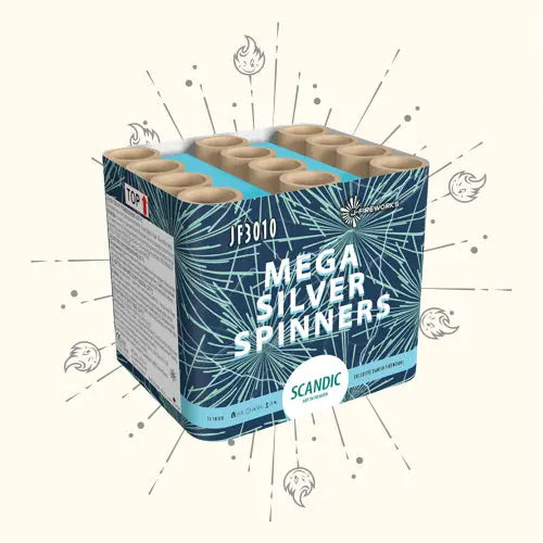 Scandic Mega Silver Spinners 12sh Scandic