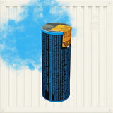 Dualsmoke 38 mm Blau einzeln