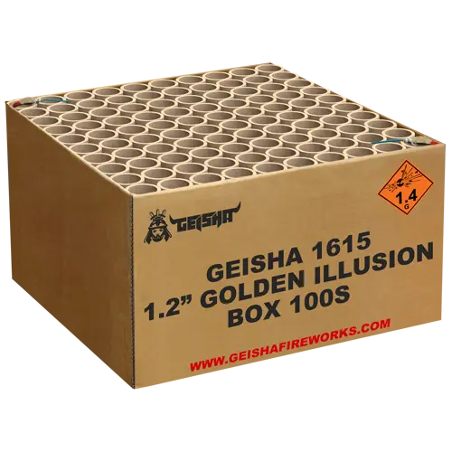 1.2" Golden Illusion Geisha