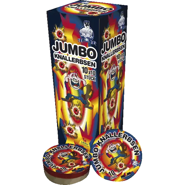 Jumbo Knallerbsen Dose 100er Pack F1 Lesli