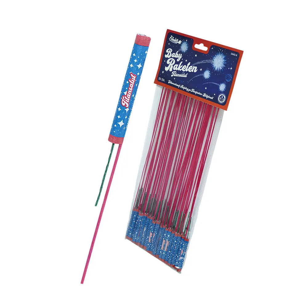 Funke Baby-Raketen Titansalut 50er Pack Funke