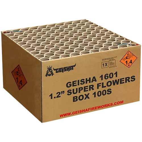 1.2" Super Flowers Box 100's Geisha