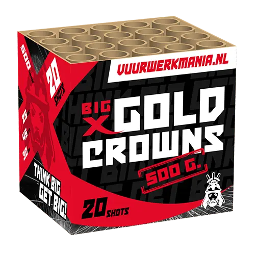 'BIG X' Gold Crowns 20's | 1.4G Geisha