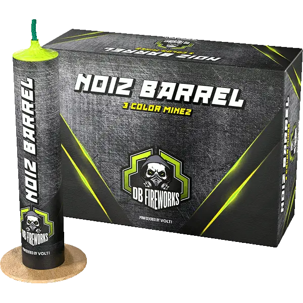 Noiz Barrel Bengalfontänen 3Stk VOLT!