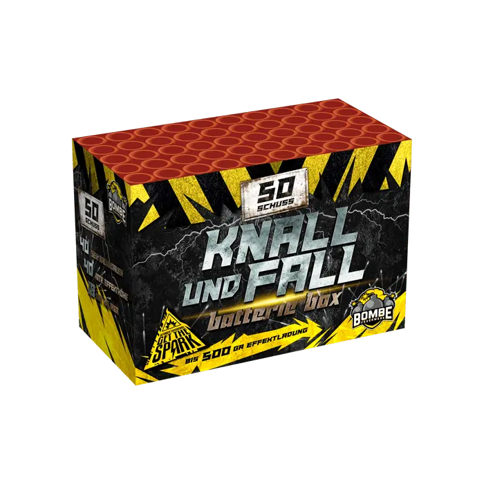 Knall und Fall 50 Schuss Rubro