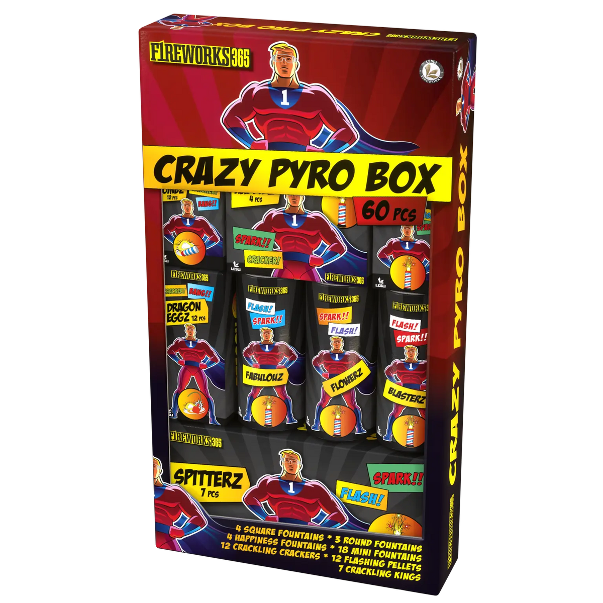 Crazy Pyro Box F1 Lesli