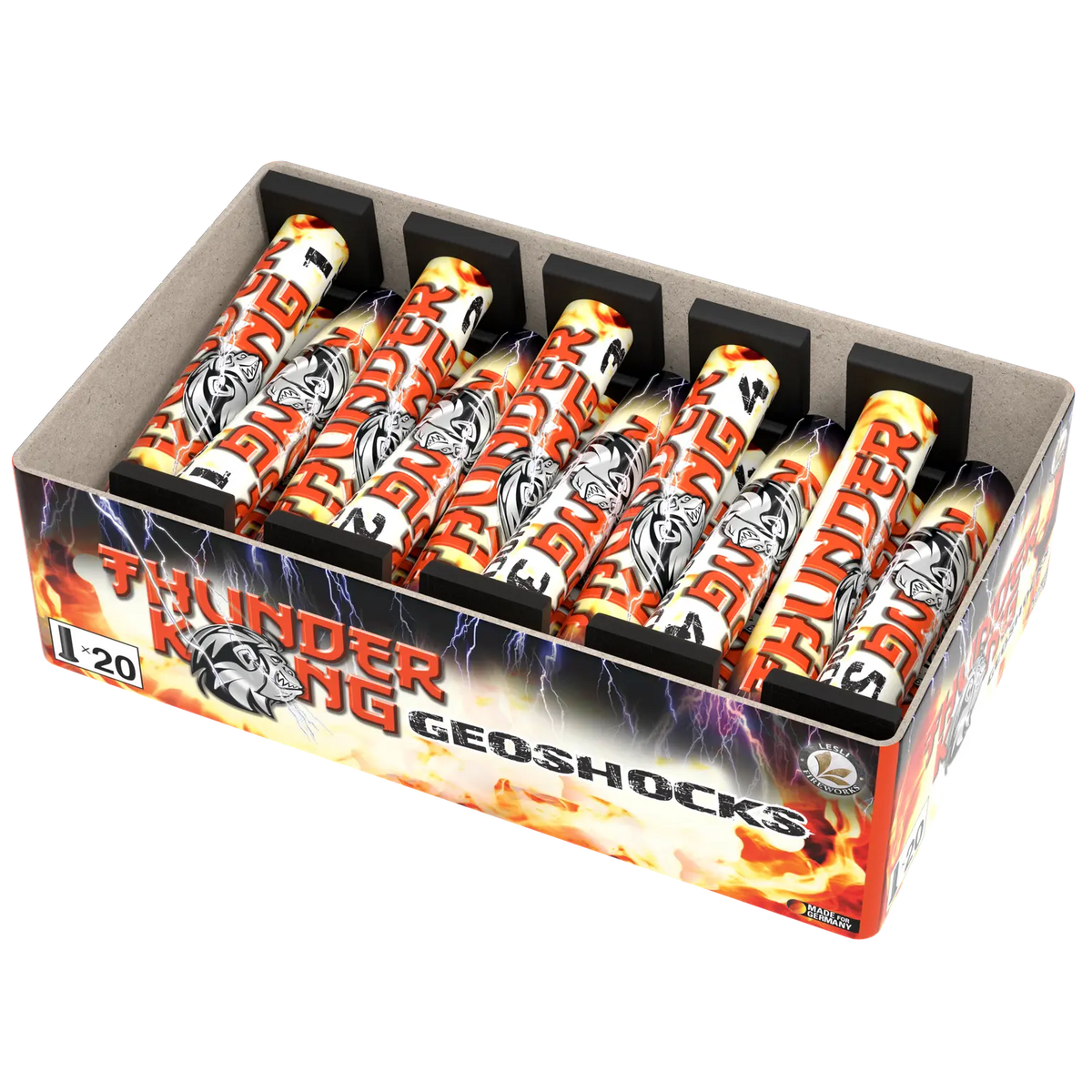 Geoshocks 20er Pack Bombettenrohre Lesli