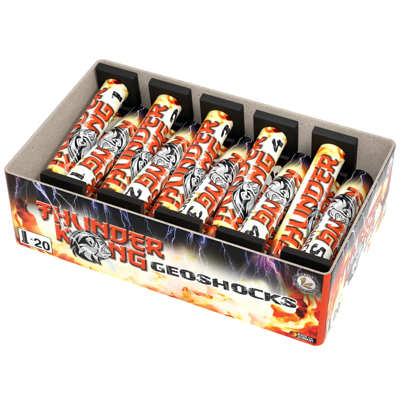 Geoshocks 20er Pack Bombettenrohre Lesli