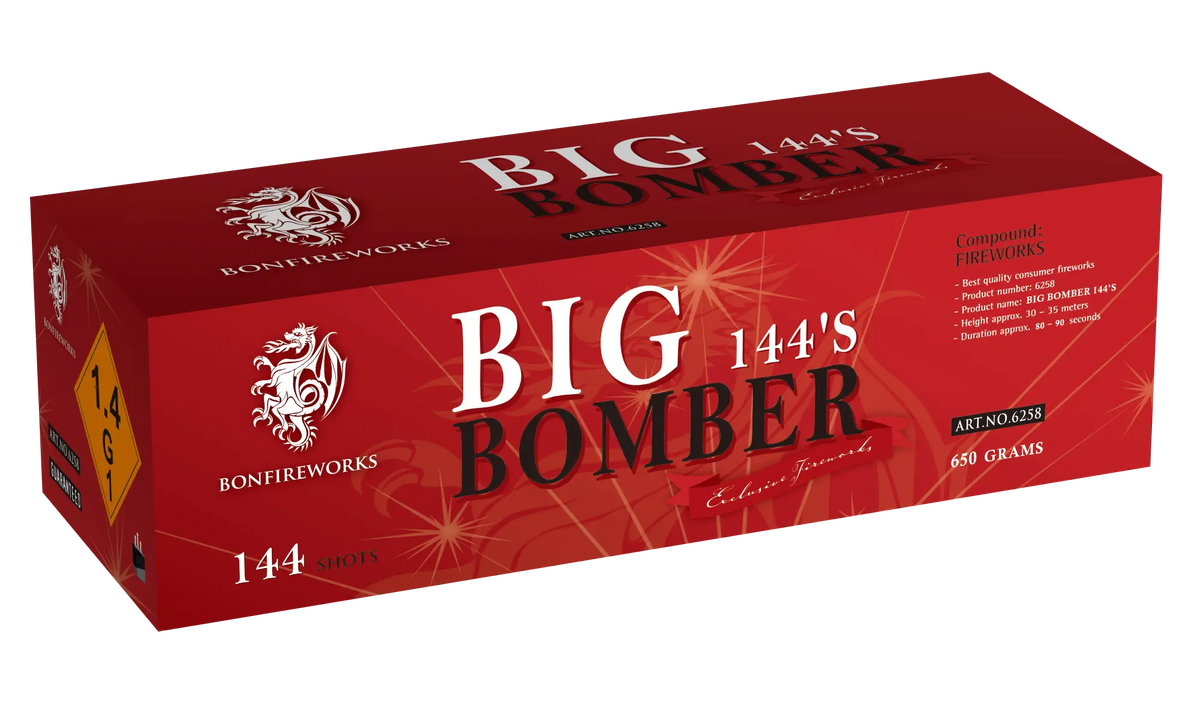 Big Bomber 144's BONFIREWORKS Rubro