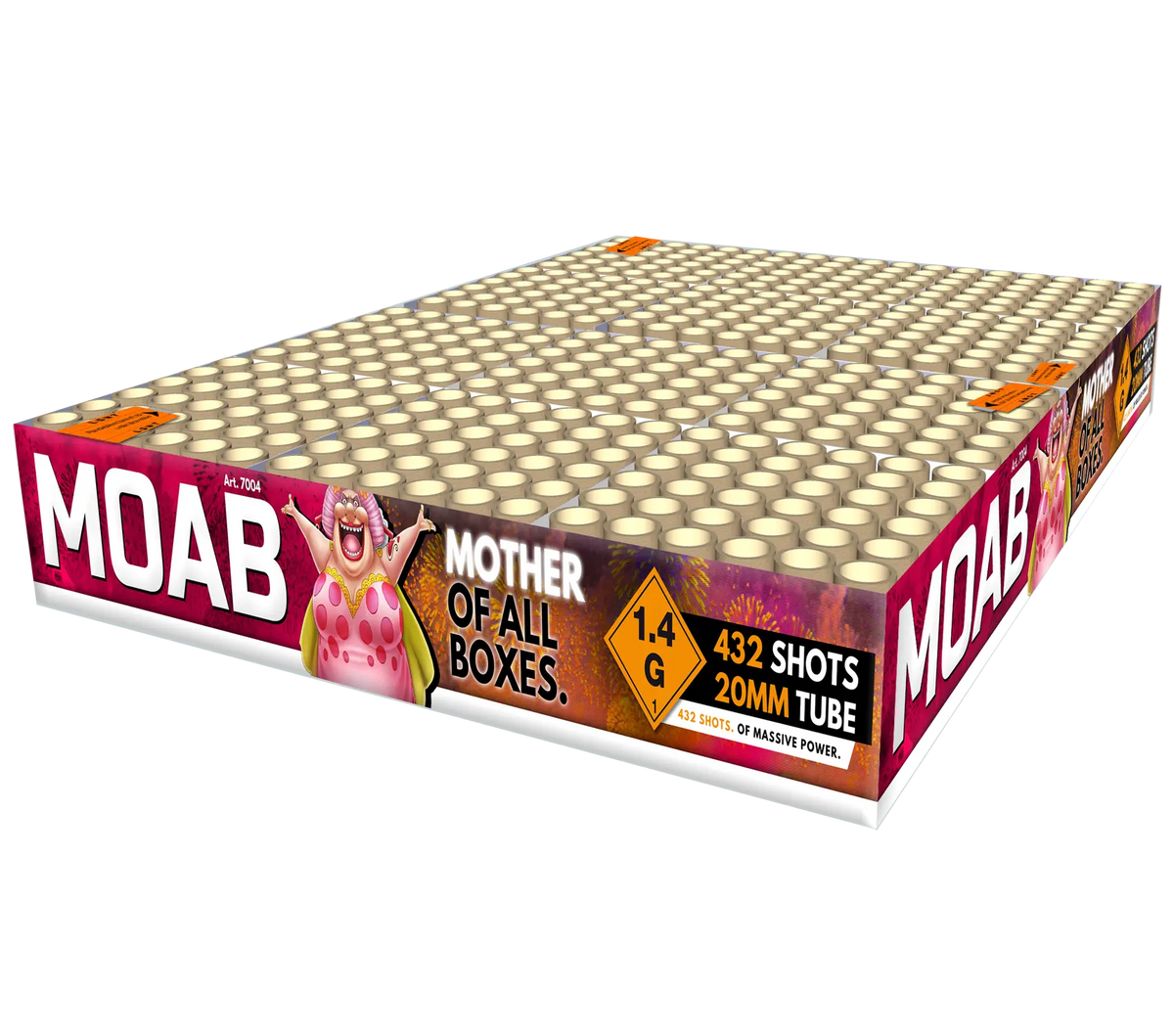 Katan M.O.A.B. 432 Schuss Verbundfeuerwerk XXL