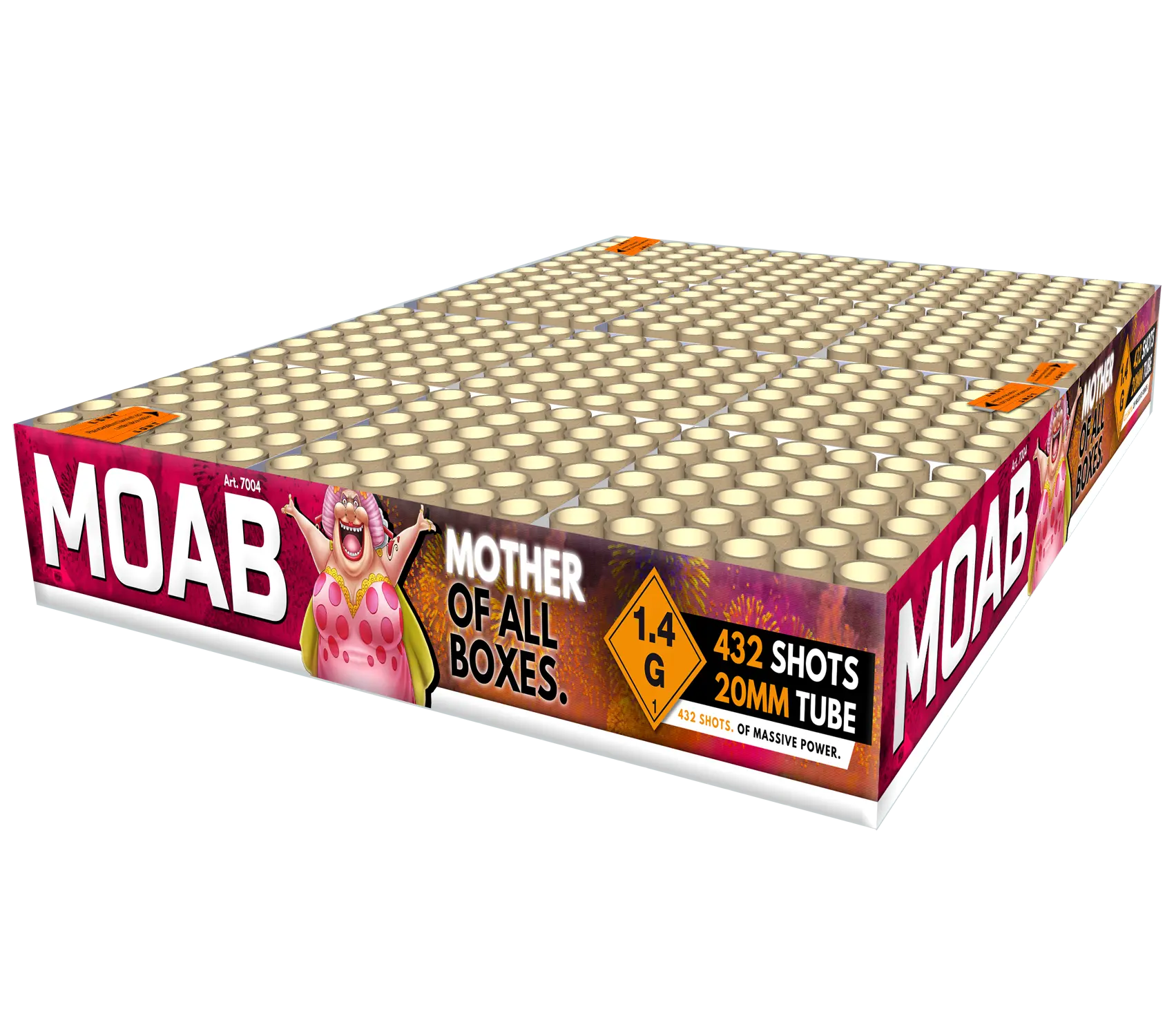 Katan M.O.A.B. 432 Schuss Verbundfeuerwerk XXL