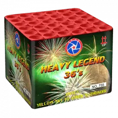 Heavy Legend 36 Yellow Sky to Green Rubro