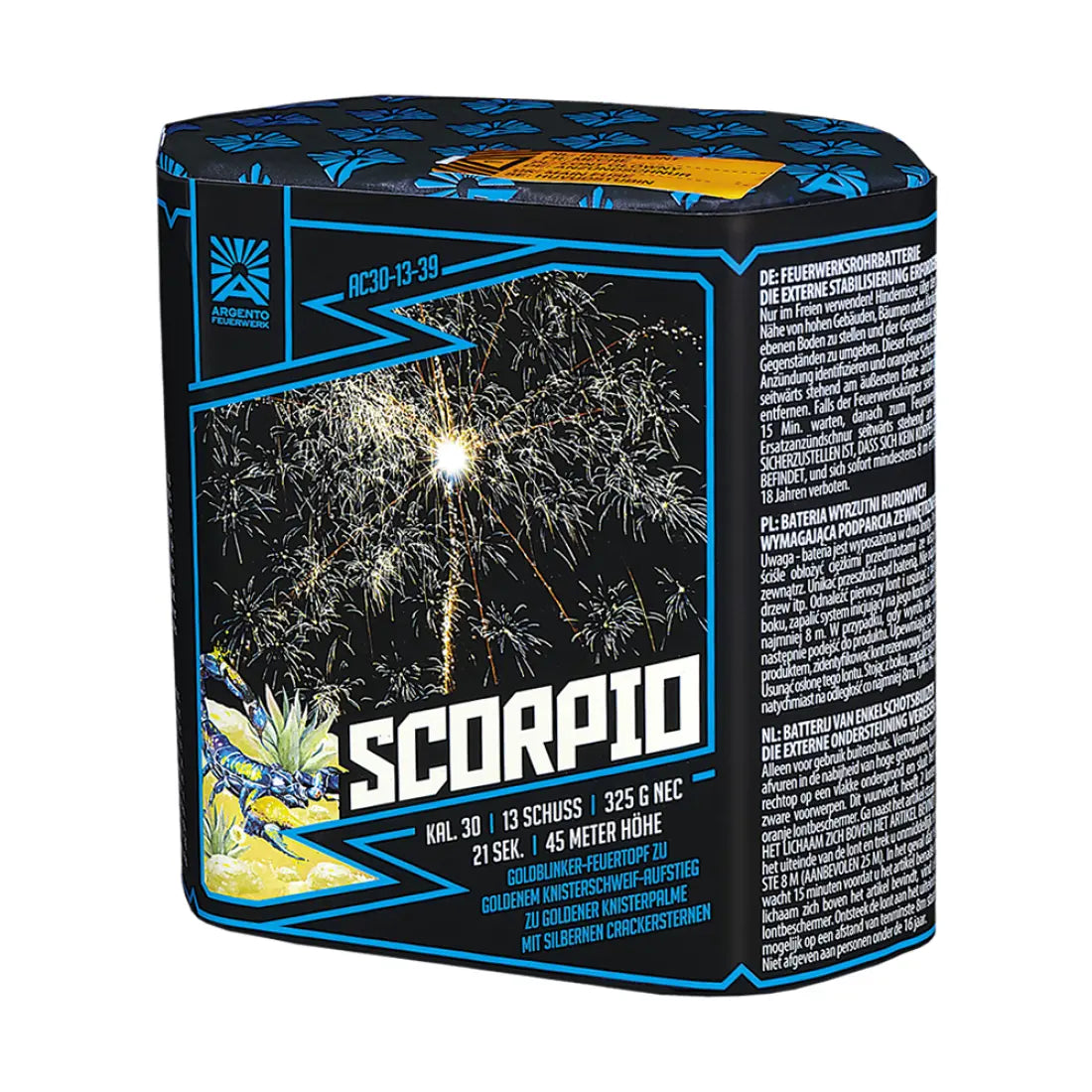 Scorpio 13sh Argento