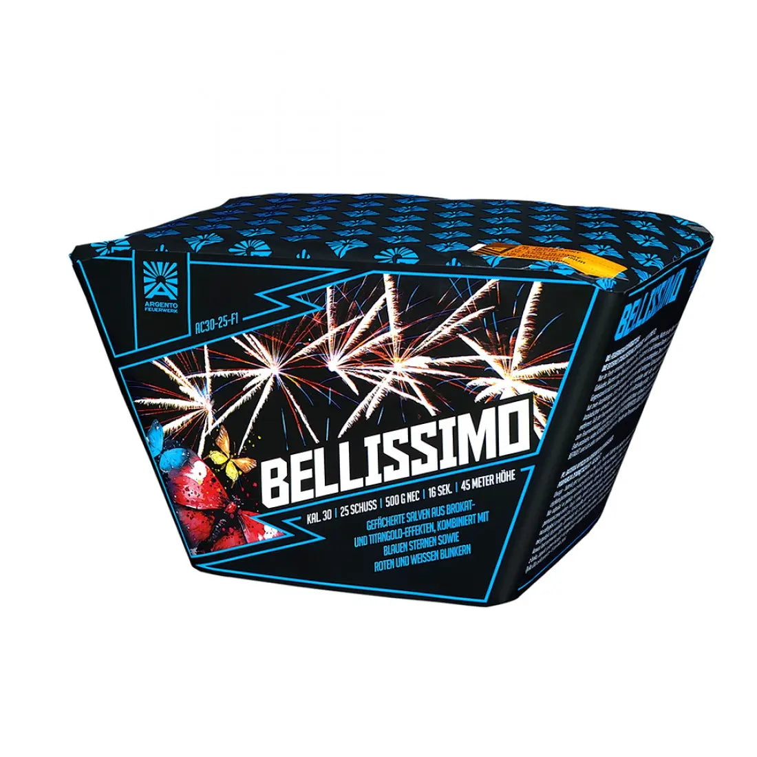 Bellissimo Fan 25sh Argento