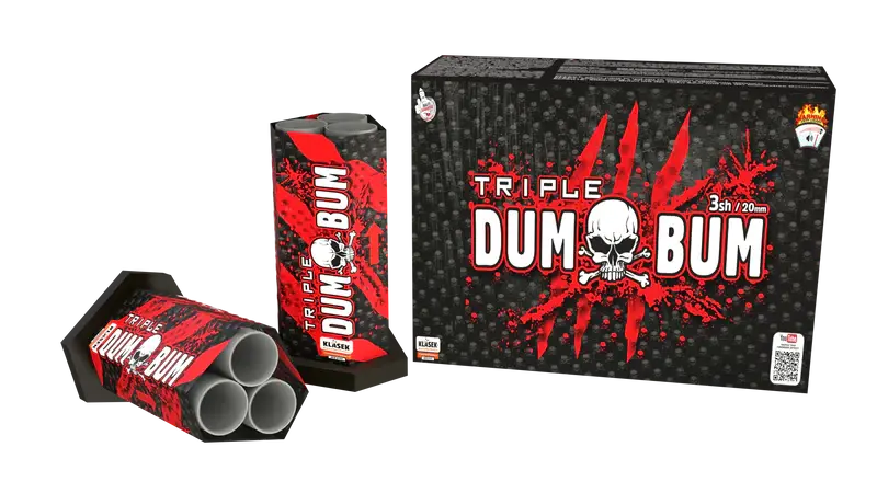 Dumbum Triple Single Shots 20mm 5er Pack Klasek Dumbum