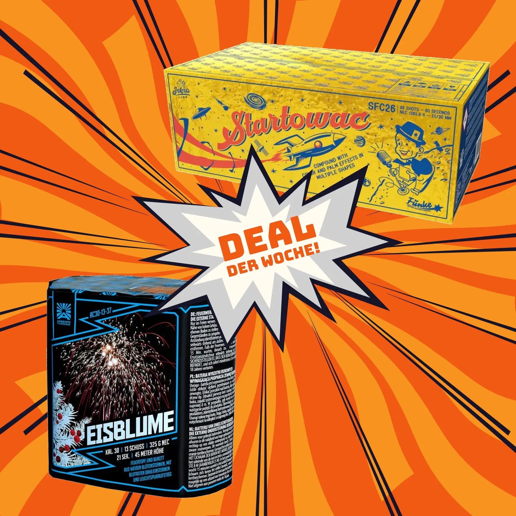 #WEEKDEAL  1 🔥 Feuerwerk-Outlet.de