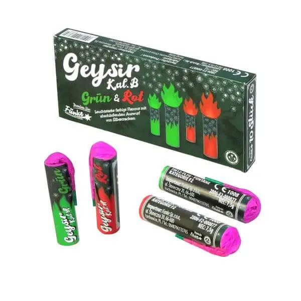 Geysir Kaliber B 10er Pack F2 Fontäne Funke