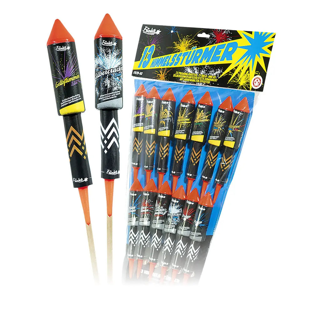 13 Himmelsstürmer Raketen 13er Pack Funke