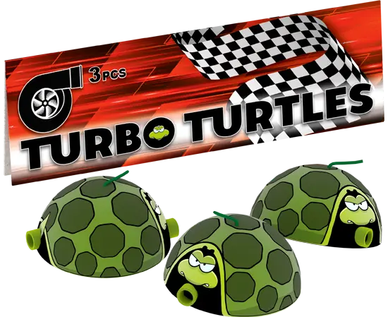 Turbo Turtles 3er Pack Lesli