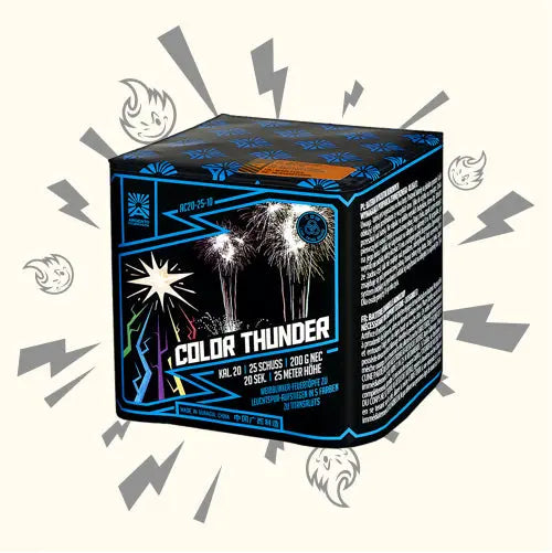 Argento Color Thunder 25sh Argento