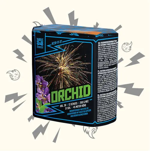 Orchid 13sh Argento