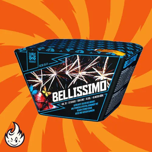 Bellissimo Fan 25sh Argento