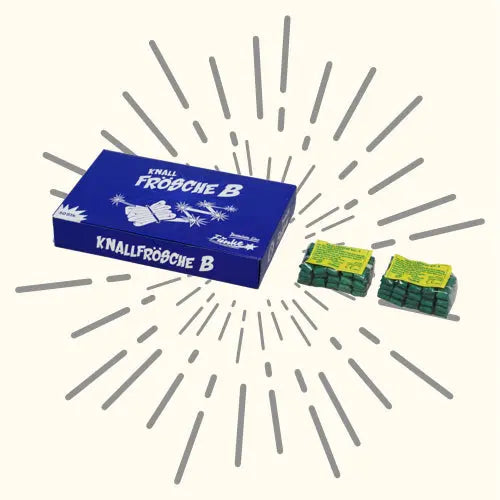 Knallfrösche Kaliber B 50er Pack Funke
