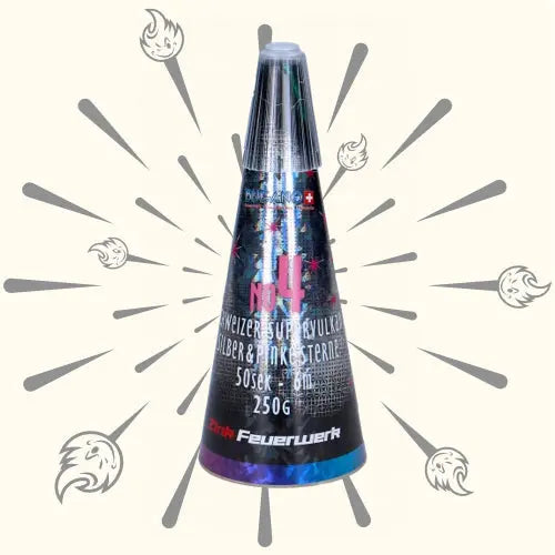 Schweizer Super-Vulkan No.4 Pink 250g NEM Zink