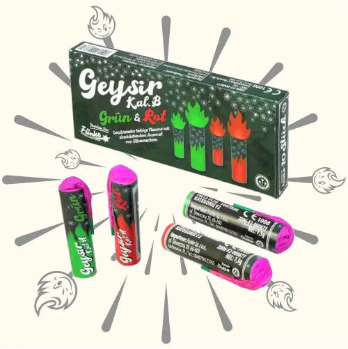 Geysir Kaliber B 10er Pack F2 Fontäne Funke
