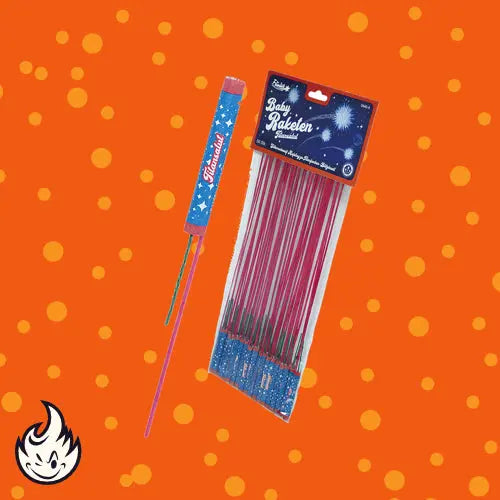 Funke Baby-Raketen Titansalut 50er Pack Funke