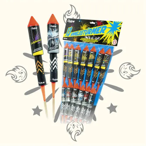 13 Himmelsstürmer Raketen 13er Pack Funke