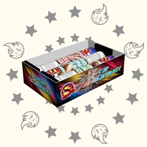 SRPyro Mix Single Shots 30 mm 3er Pack SRPyro