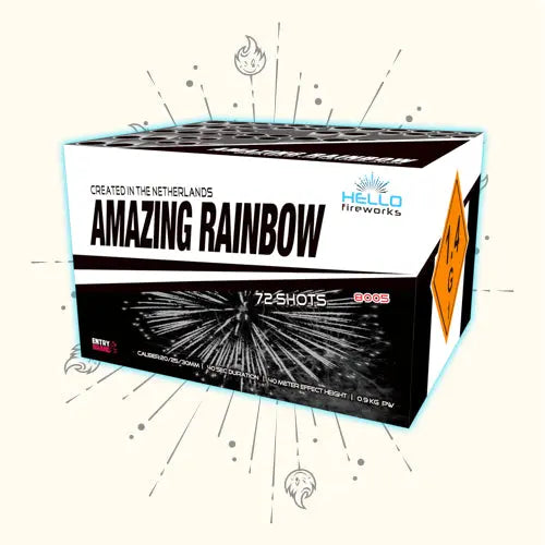 HELLO Amazing Rainbow 72sh Compound Hello