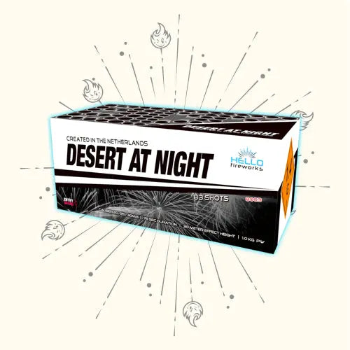 HELLO Desert at Night 83sh Compound Hello
