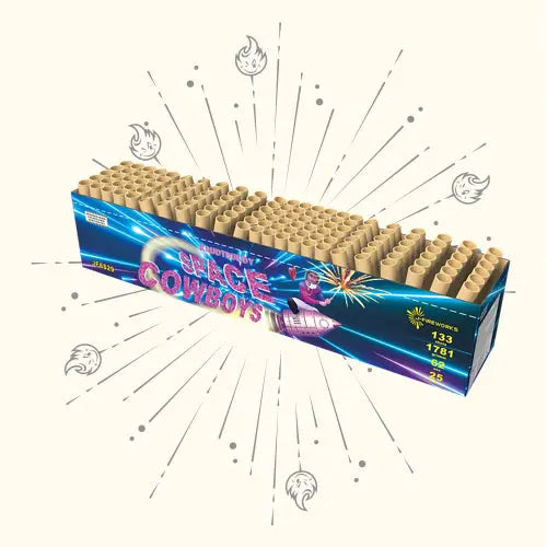 Krudtbuddy Space Cowboys 133sh J-Fireworks