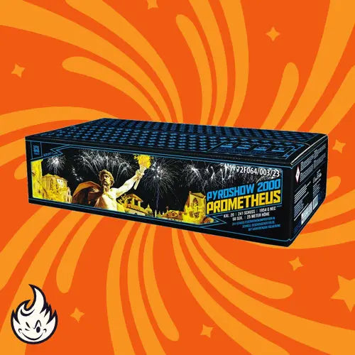 Argento Pyroshow 2000 Prometheus 241 Schuss mixed ⭕ Argento